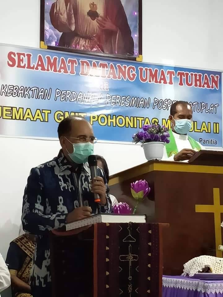Keterangan Gambar: Wali Kota Kupang, Dr. Jefirstson R. Riwu Kore, M.M.,M.H