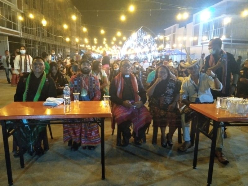Malam Doa Bersama Tokoh Lintas Agama asal NTT di Kepulauan Riau, Senin, 12/04. (Foto: Wasti Naitboho, STC)