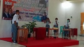 Kegiatan perlombaan yang di gelar oleh MKKS SMA Kabupaten TTS.
