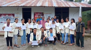 Mahasiswa IPS Gelar Survey Pangan di Desa Bikekneno